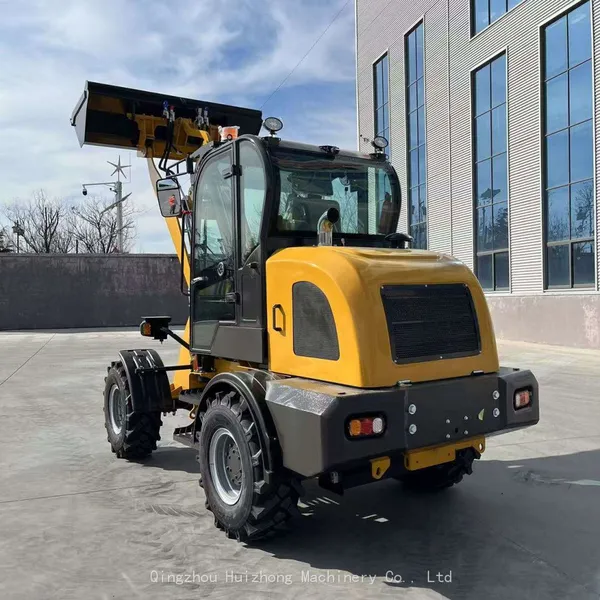 High Power HZM816 1.6Ton Mini Small Compact Wheel Loader With OEM Service for Farming or Construction photo-3
