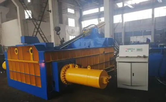 250Ton Double Main Cylinder Steel Scrap Baler photo-3