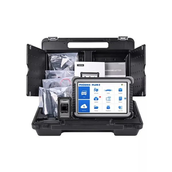 TOPDON Phoenix Plus 2 Scanner, Bidirectional Scan Tool, ECU Coding, Topology Map CANFD Car Diagnostic Scanner photo-2