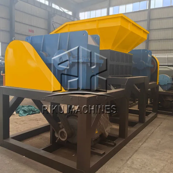 Waste Management Industrial Two Shaft Shredder Machine photo-4