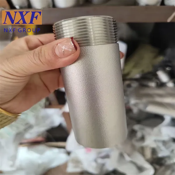 NXF UNS N10276 2.4819/NiMo16Cr15W/C276 OD DN15-1200 Pressure Class3000-9000 Nickel Alloy Forged Pipe Fitting Toe/Tbe Nipple