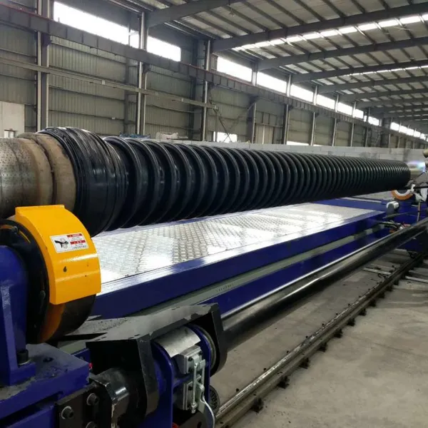Custom HDPE/PP Marine Structured Wall Pipe Extruder for Desalination Plant Piping photo-4
