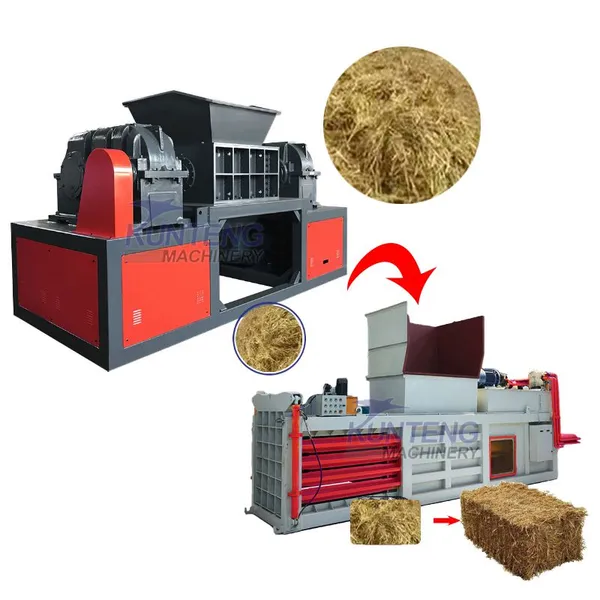 Automatische Strohballenpresse - Linie, Silagegrünfutterhäcksler, Heu- und Stroh-Häcksel- und Ballenpresse - Linie