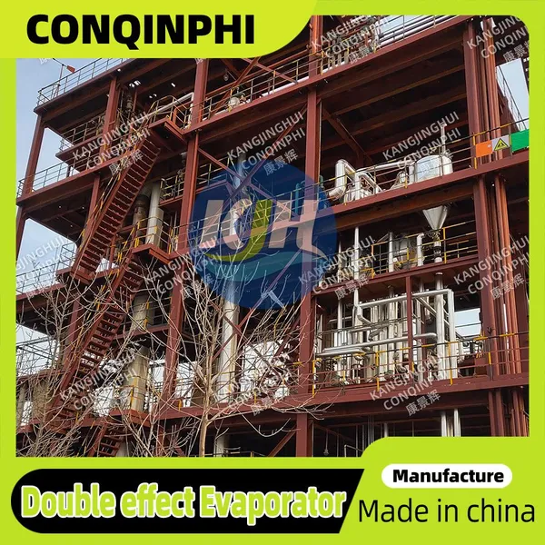 Semi-Automatic Forced Circulation High-Salt Wastewater Treatment Evaporator 10m3/day photo-3