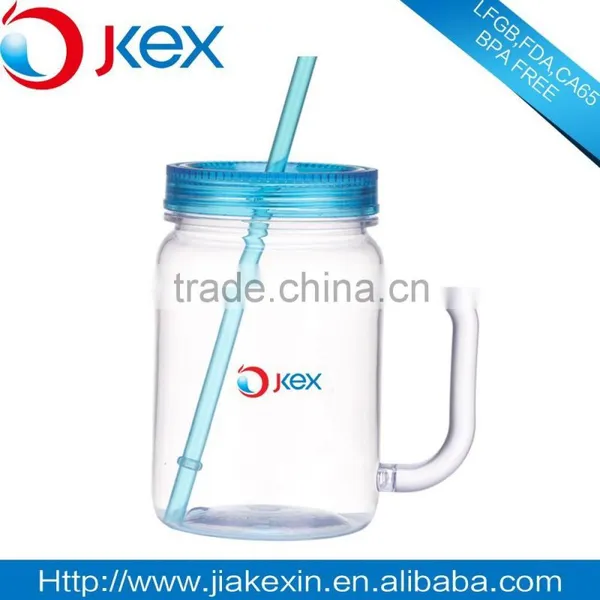 Plastic Houseware Transparent Drink and Food Jar