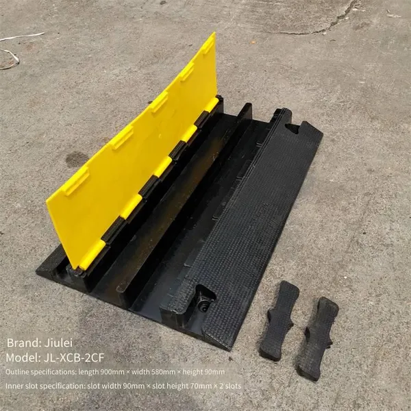 Jiulei Brand Jl-xcb-2cf Rubber and Plastic Bridge Belt [manufacturer] Length 900mm * Width 580mm * Height 90mm_ Groove Width 90mm * Groove Height 70mm * Two Wire Grooves