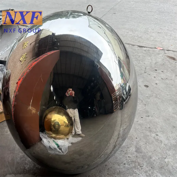 NXF UNS S304/ 1.4301/SUS304/Z7CN18-09 Diameter 10-2000mm Thickness 0.8-5mm Stainless Steel Hollow Ball photo-4