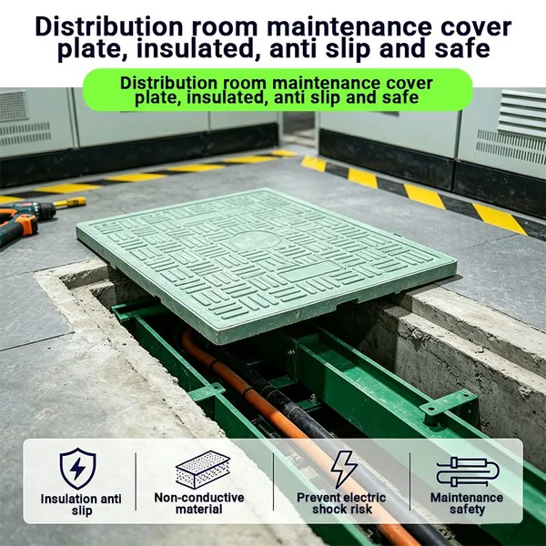 Environmentally Friendly FRP Composite Cover Recyclable Anti-Pollution Fiberglass Cover