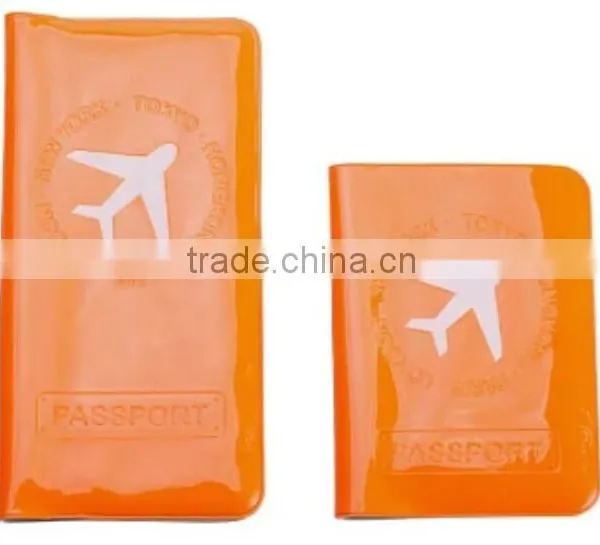 Colorful Smooth Surface Pvc Travel Passport Holder photo-6