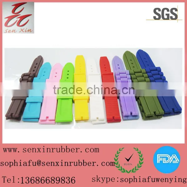 Silicone Colorful Watch Bands