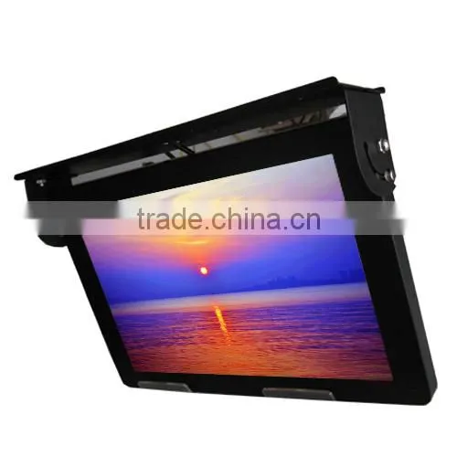17 Inch TFT LCD Wifi Modem Bus LCD Advertising With Infrared IR Multi Touch Screen photo-2