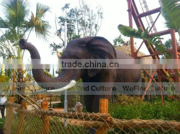 Large Outdoor Decorative FRP Animal Sculptures for Amusement Park photo-4
