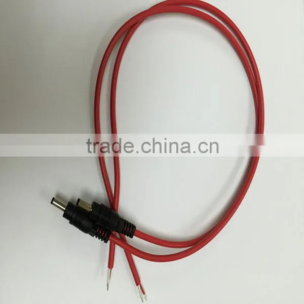 New Wire Harness for DC Jack 5.5x1.1 With 2C 24AWG Cord DC Wire Harness photo-4