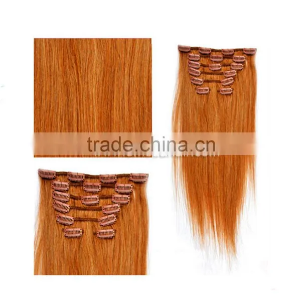 WJ008 220grams Remy Clip in Hair Extension 100% Human Clip in Double Weft Marley Braid Hair Extension Supplier's Choice photo-6