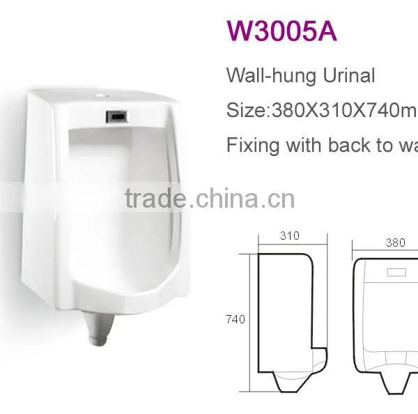 High Quality Wall Mounted White Ceramic Urinal W3005 photo-2