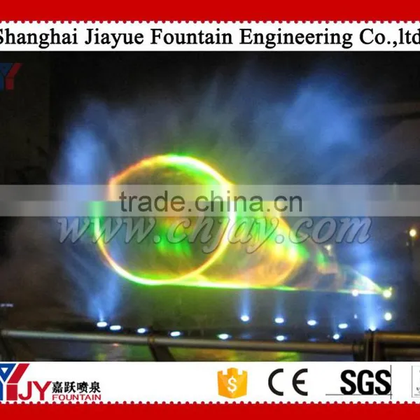 Water Screen and Laser Show