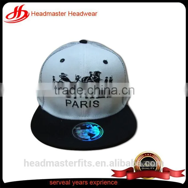 Wholesale Custom Logo Embroidery Snapback Cap Mesh Cap Trucker Cap