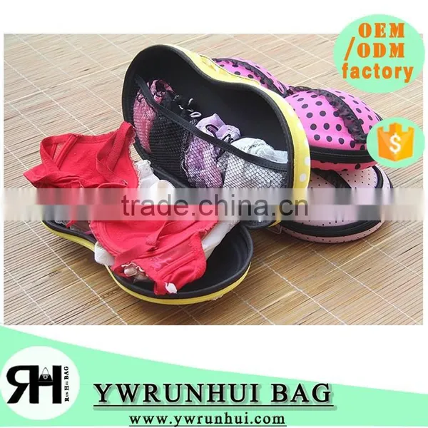 New Style Bra Bag Portable Travel Bra Organizer Box Underwear Storage Box photo-2