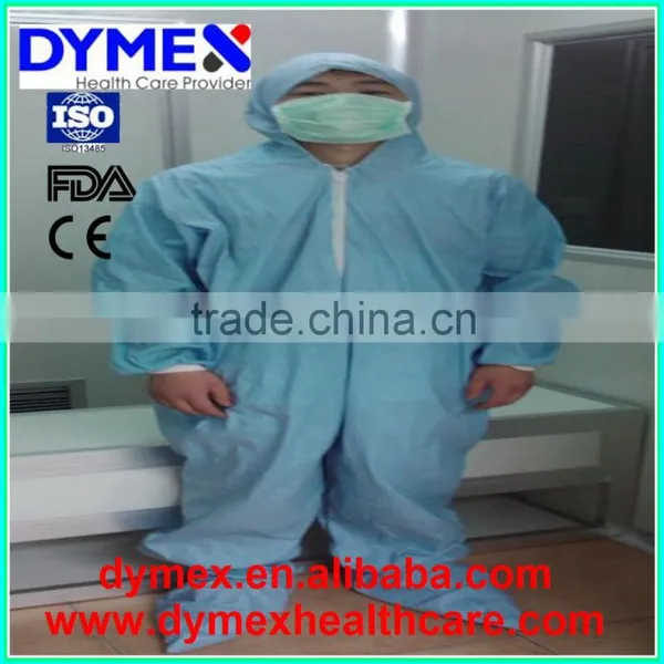 Working PP/SMS Reinforced Coverall Safety Coverall photo-3