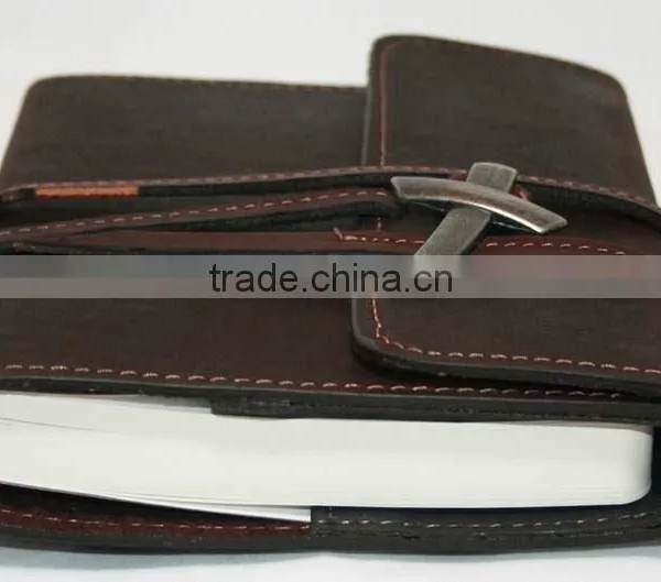 Handmade Vintage Genuine Leather 2016 Diary With Refillable Kraft Lined Paper photo-3