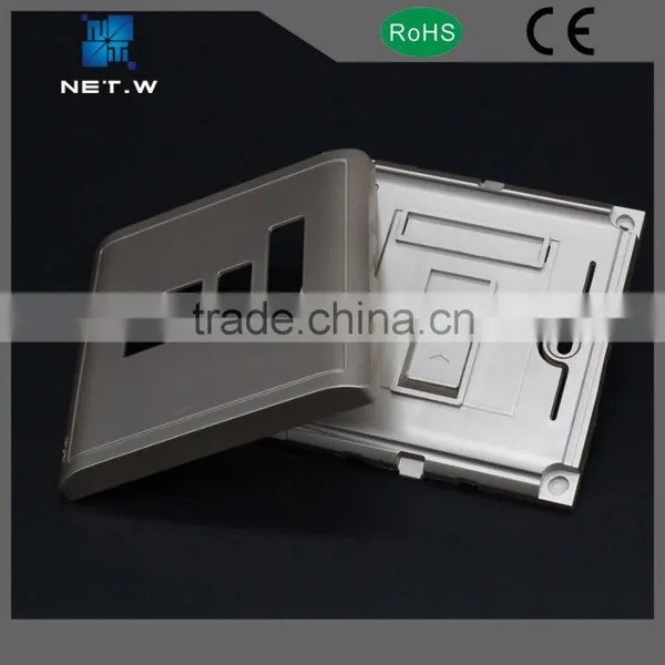 Rj45 Network Faceplate for Cat5e/cat6 Lan Cable