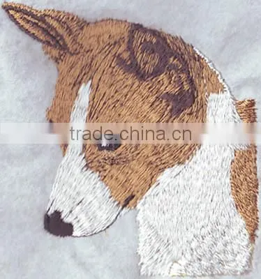 2016 Cartoon Animal Dog Custom Iron on Applique Cross, Iron on Embroidered Hockey Patches photo-4