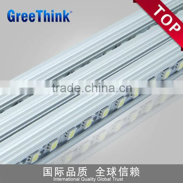 Pure White SMD5050 Rigid Led Strip Light 60leds 12V With U Type Aluminum Profile for Cabinet