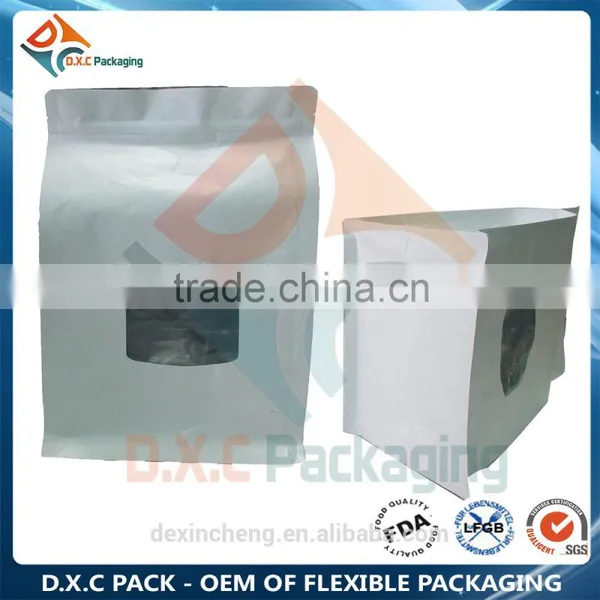 Snack Food Stand Up Pouches With Window For Food Packaging photo-5
