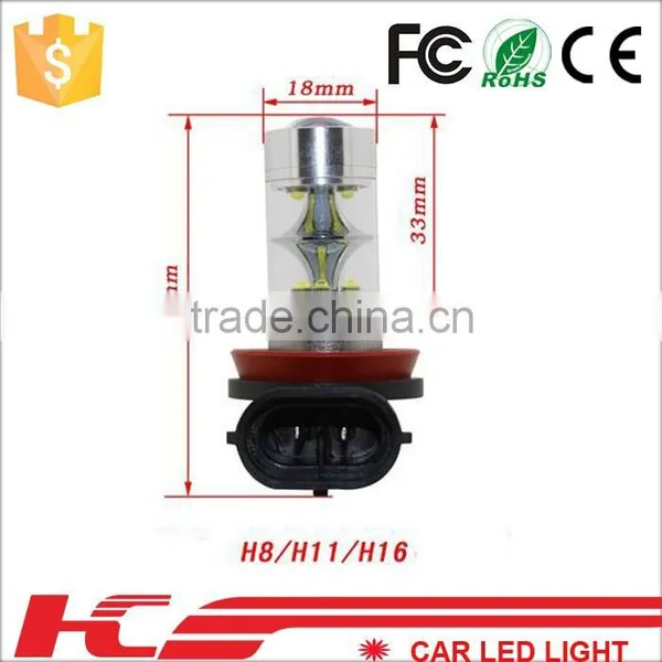Hot Selling!! High Brightness 80W Car Led Lights H8/H11/H16 Waterproof Mini Led Lights photo-3
