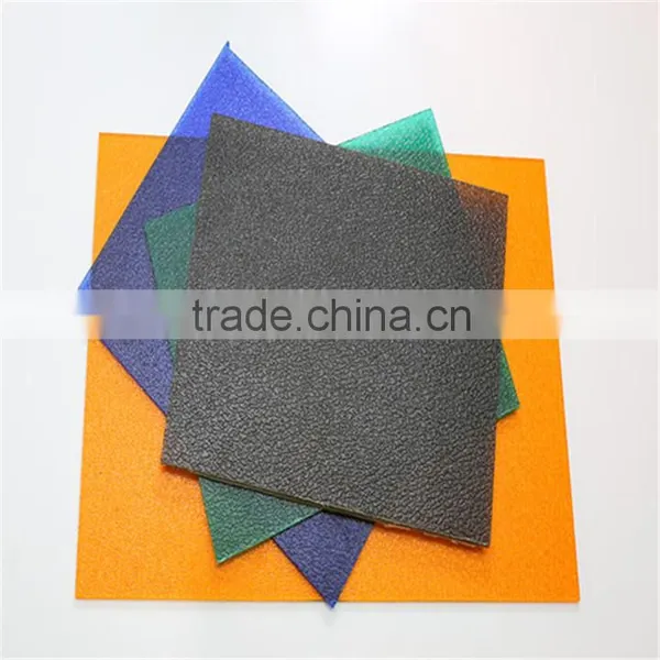 pc flat solid sheets pc embossed and corrugated sheet