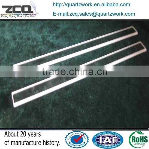 High Purity Optical Circular Or Rectangle Quartz Glass Plane Window photo-6