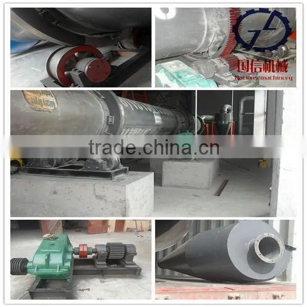 Non-polluting China 2.2m*18m Chicken Manure Fertilizer Rotary Dryer photo-5