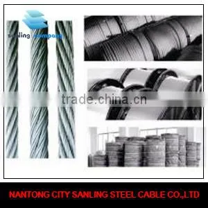 8*19S +FC, 8*19S+IWR,8*19W+FC,8*19W+IWR Elevator Steel Wire Rope photo-2