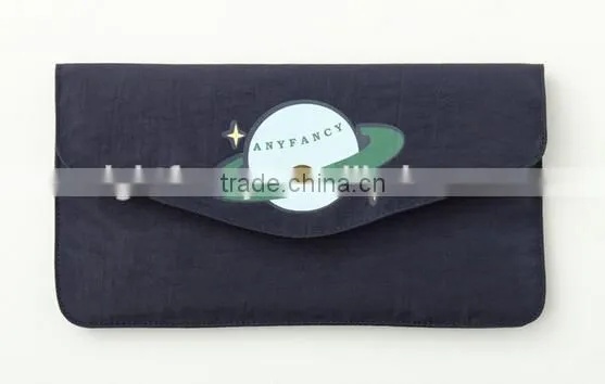 Universe, Cloud, Sun, Fire Balloon, Nylon Wallet,Lady Wallet,Clutch, Pocketbook,Coin Purse photo-2