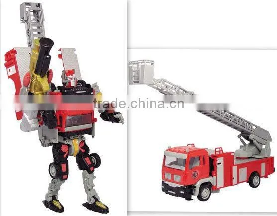 fire engine robot toy