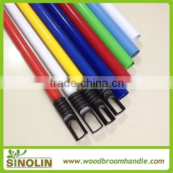 SINOLIN Wood Handle With Metal Broom Handle Metal,long Handle With Metal Thread for Brooms photo-2