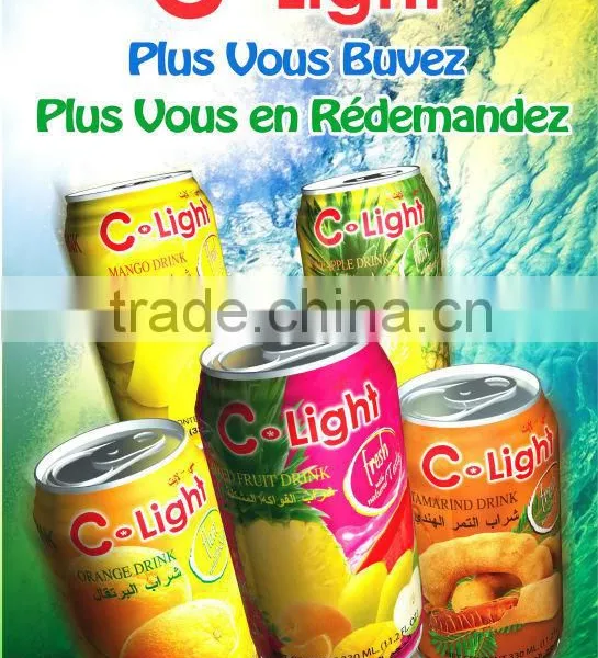 Fruit Juice With Pulp Tin Can 330ml