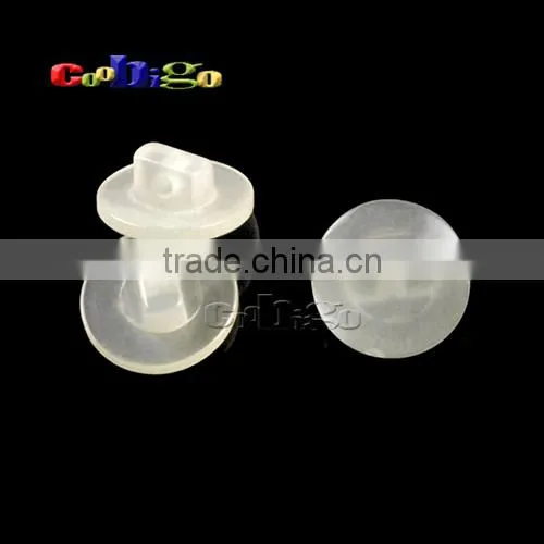 12.5mm(20L) White&Transparent Fashion Resin Buttons Sewing Craft DIY Accessories For Bag Shoe Garment #FLN010 photo-2