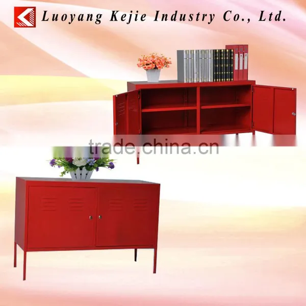 2016 China Supplier Black and White Elegant Wooden TV Cabinet With Showcase photo-4