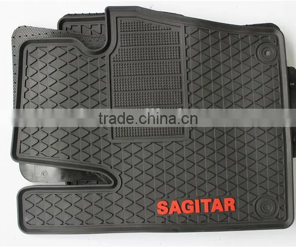All Weather Heavy Duty Low Price Rubber Car Mat for VW Sagitar Interior Liner photo-2