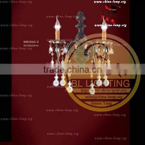 2014 Popular Cast Iron Lamps and Lanterns Wall Lamp