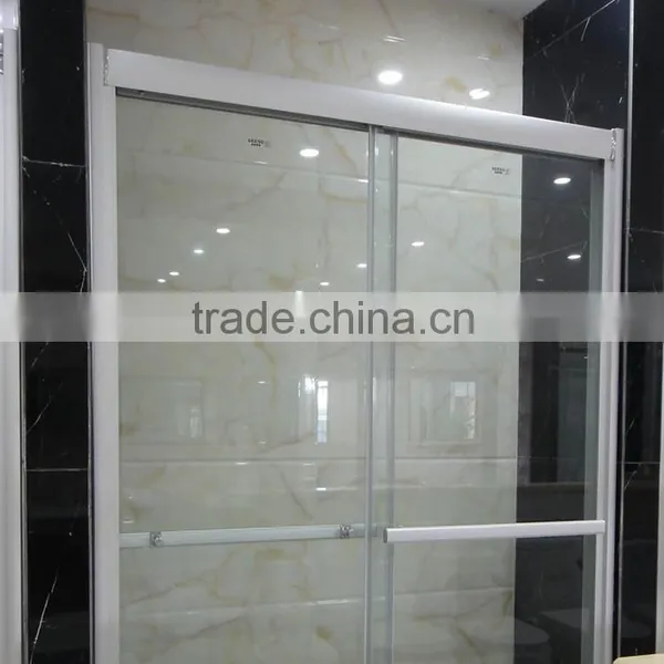 Freestanding Aluminum Building Shower Glass Door D16 photo-2