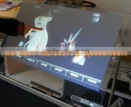 75' Usb Interactive Dual Touch Screen Foil Film, Holographic Projection Foil for Kiosk/advertising Player photo-2