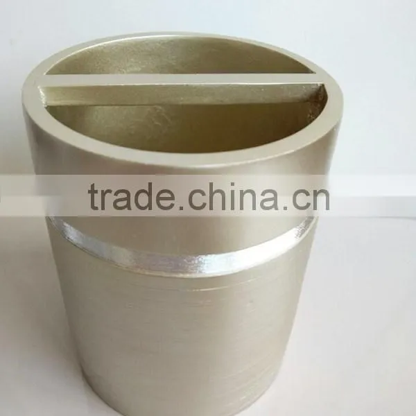 Factory Wholesale Brushed Ceramic Bath Accessories Set Holder 4 Pcs : Tumbler, Soap Dish, Dispenser, Toothbrush Holder photo-6