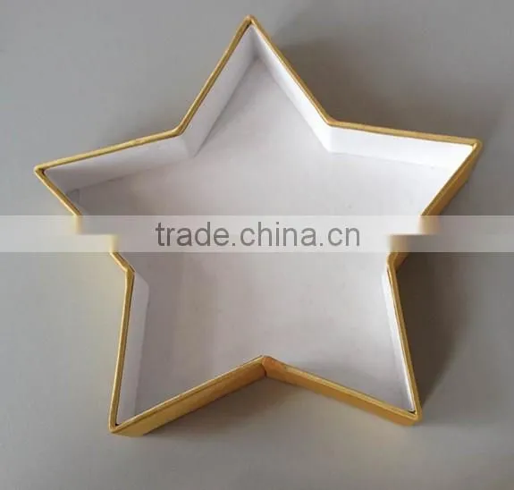 Star Pentacle Paper Box With Paillette Christmas Gift Box photo-2