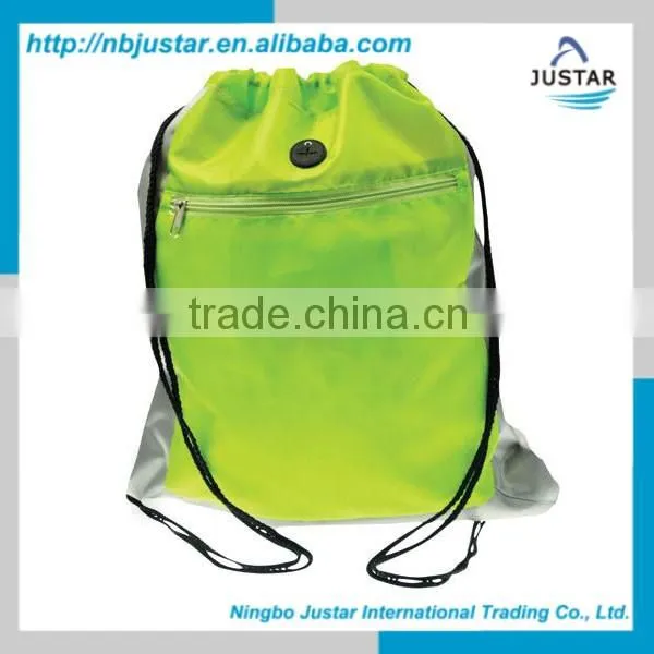 Factory Wholesale Your Own Logo Printing Cheap Drawstring Backpack for Promotional Gift Bag photo-3