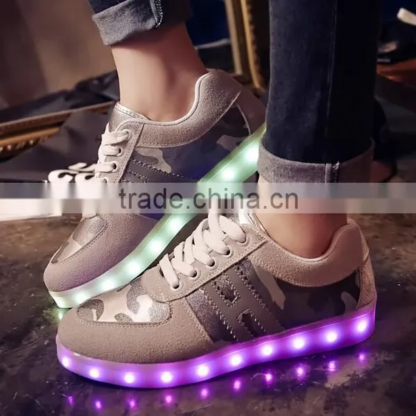 LED Light Luminous Sneaker Fluorescence USB Star /war Unisex Athletic Shoes Quality Choice Most Popular photo-2