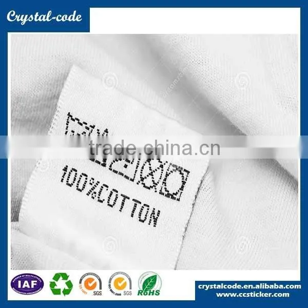 Custom Nylon Stickers Garment Washable Cotton Printing Label Quality Choice photo-3