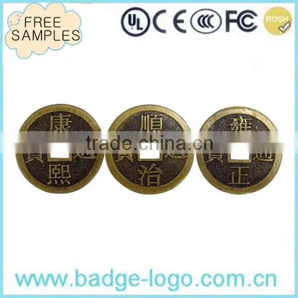 Old Chinese Style Customized Design Metal Coin Bezel photo-6
