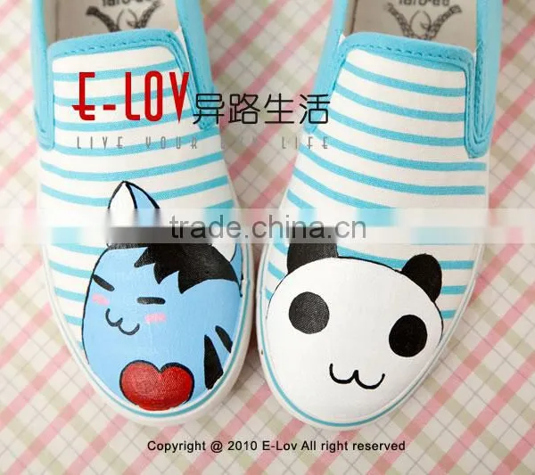 2015 Hot Sales High Quality China Woman Blue Shoes photo-3